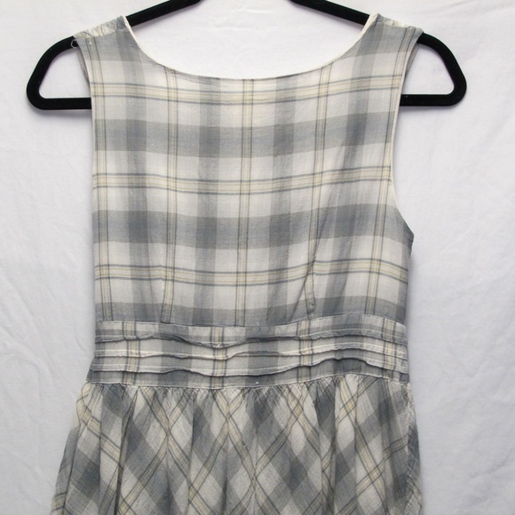 Retro Cotton Plaid Dress - Picture 7 of 9